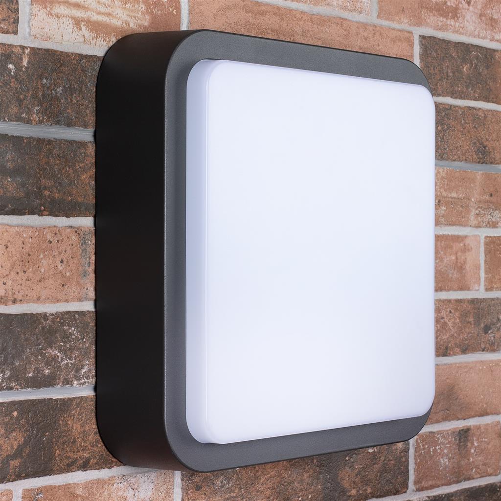 Smartwares Square Outdoor Wall Light, Integrated LED - Venice