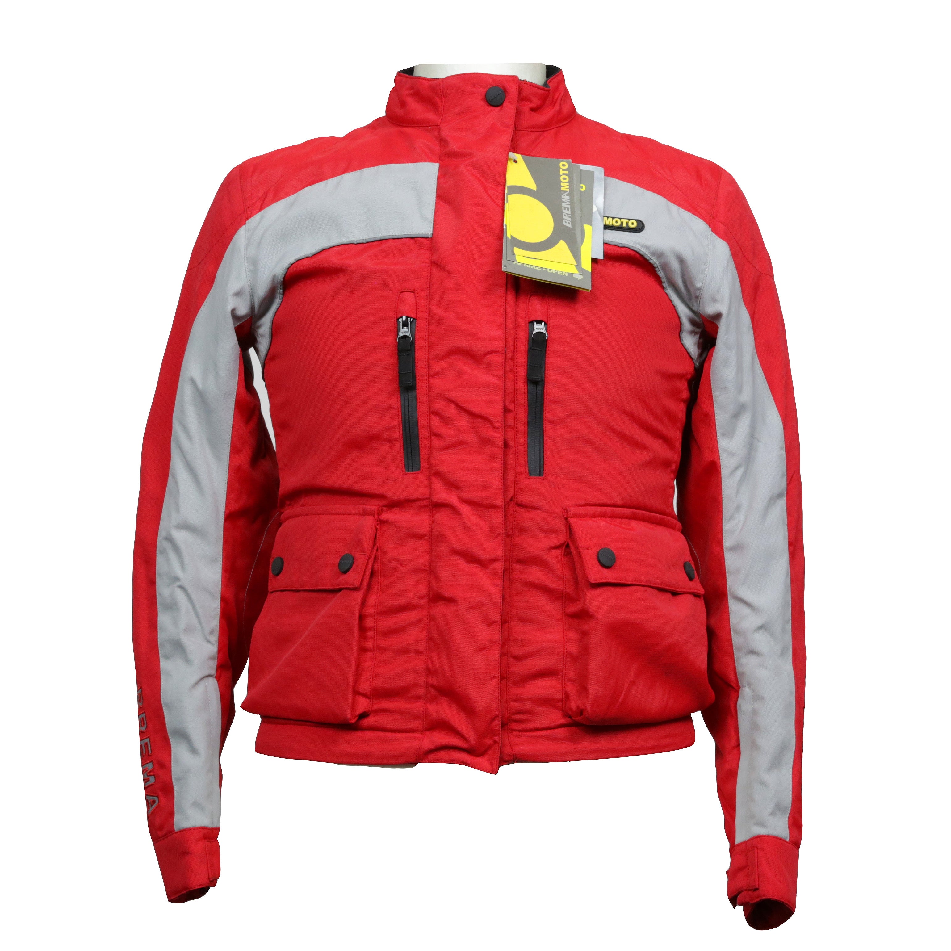 Brema Women's Motorcycle Touring Jacket - Red