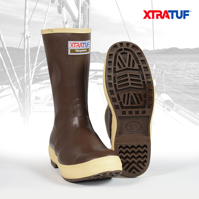 XTRATUF Men's 12" Legacy Camo Lined Boots