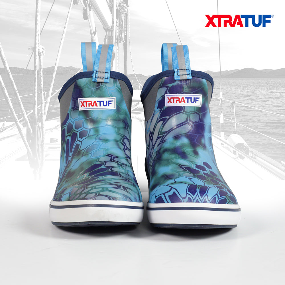 XTRATUF Men's Kryptek Pontus Ankle Deck Boot