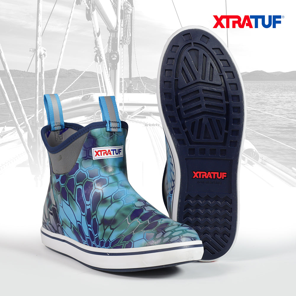 XTRATUF Men's Kryptek Pontus Ankle Deck Boot