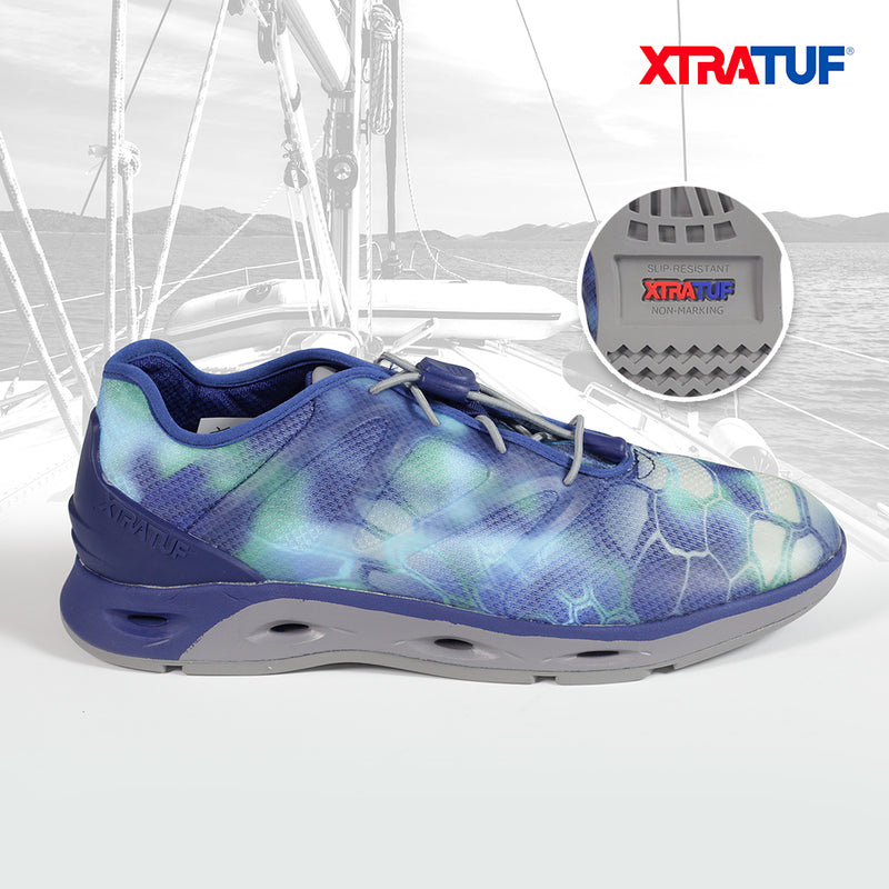 XTRATUF Men's Spindrift Kryptek Pontus Drainage Shoes