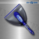 In-Excess Homeware Dustpan & Brush Set Blue - Soft Bristles