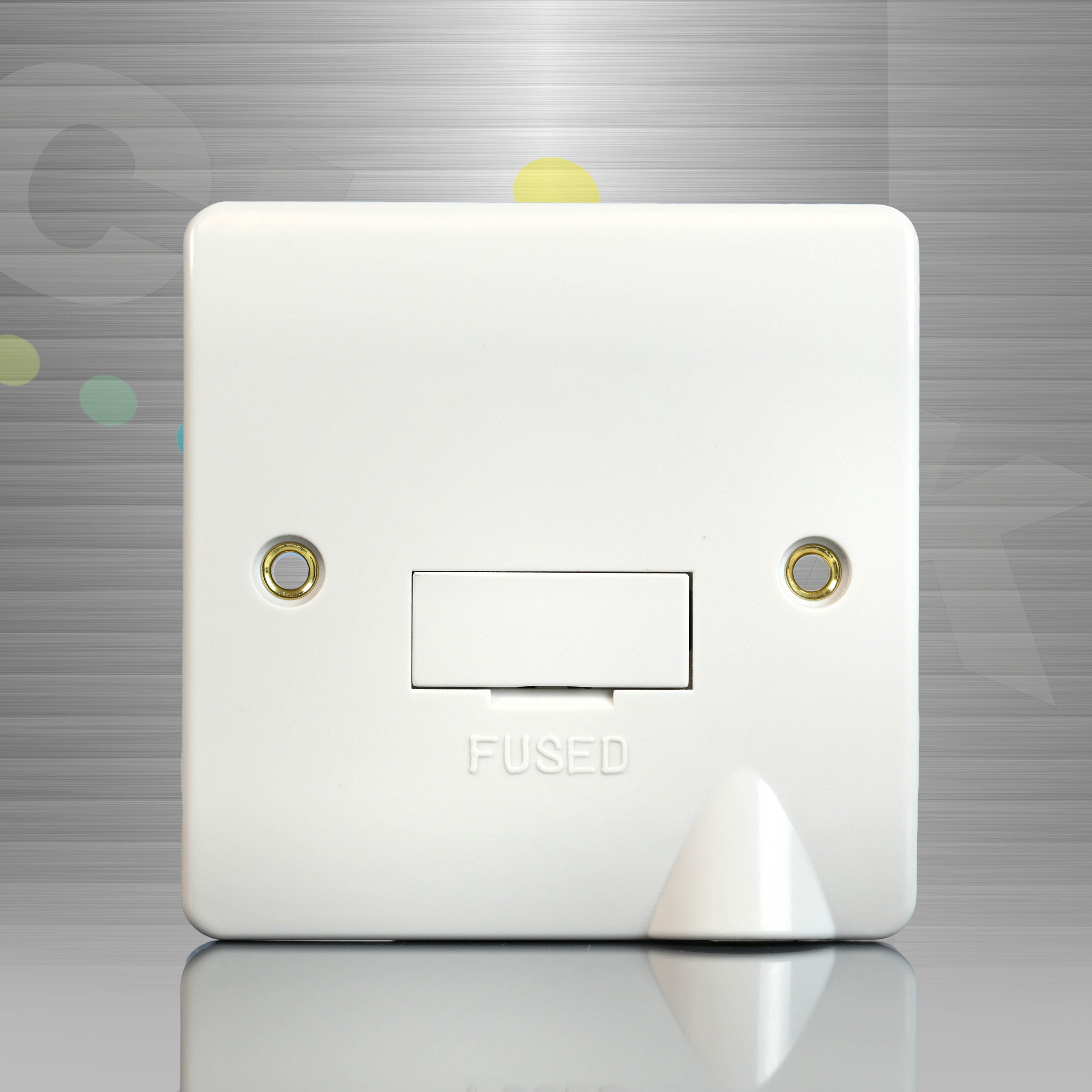 Click Mode 13A Fused Connection Unit with Flex Outlet (Bottom Outlet)