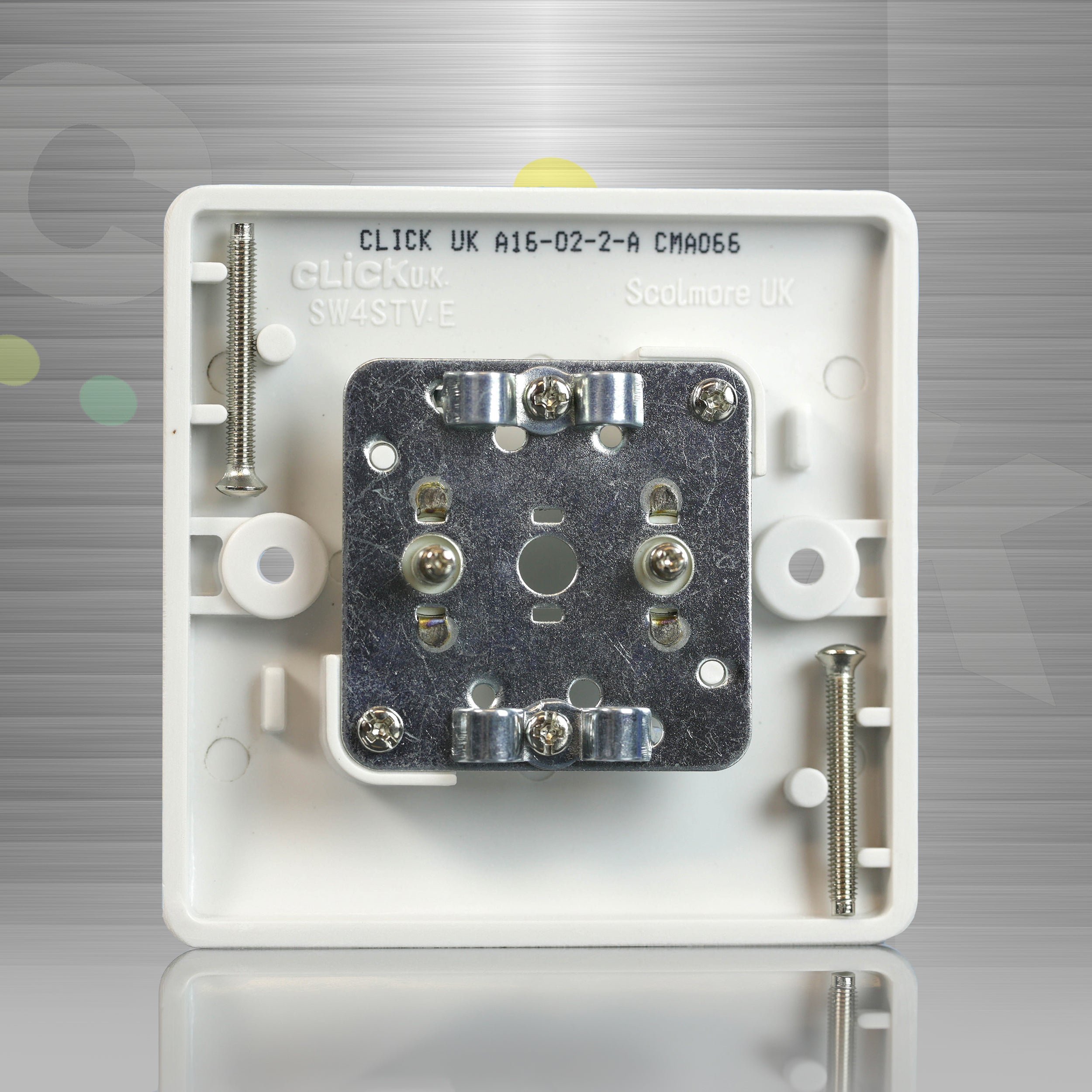 Click Mode Coaxial Socket Double Outlet