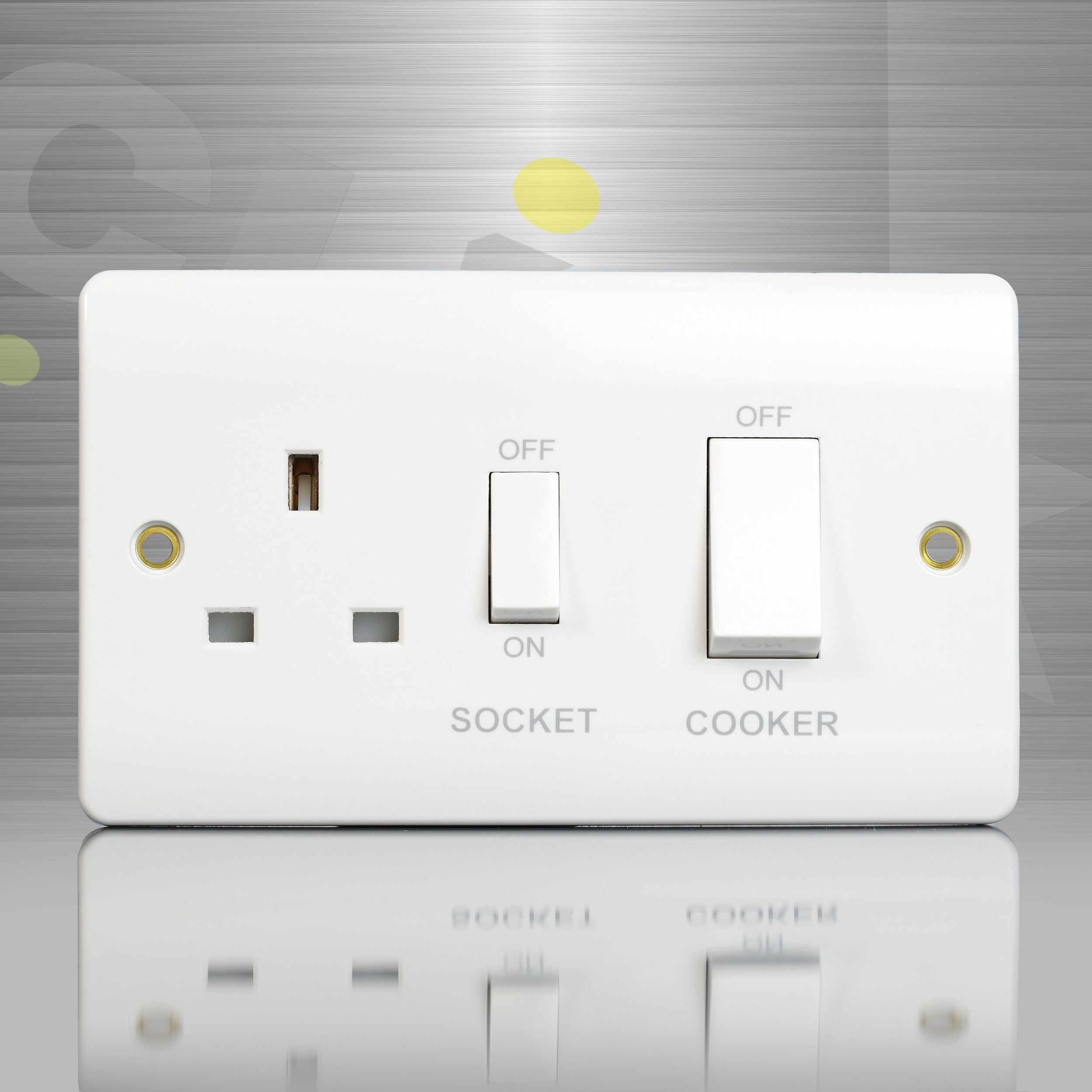 Cooker Point&click Mode Click Mode Cooker 45A DP Switch + 13A DP Switched Socket