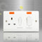 Click Mode Cooker 45A DP Switch + 13A DP Switched Socket + Neons