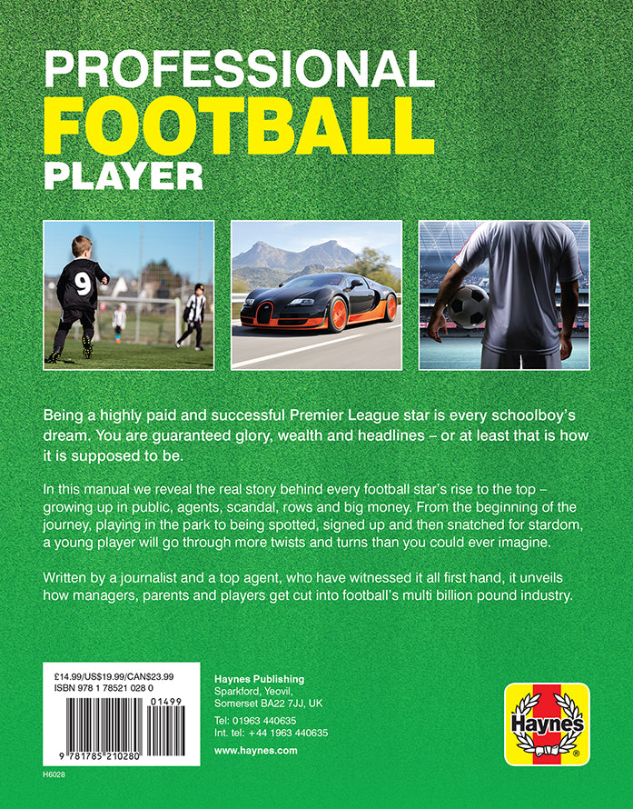 Haynes Professional Football Player Owners' Workshop Manual