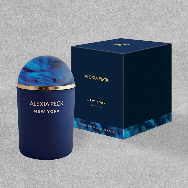 Alexia Peck 'New York' Smoky Fig Candle and Paperweight