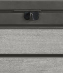 Keter Brushwood Garden Deck Storage Box 455 Litres - Grey