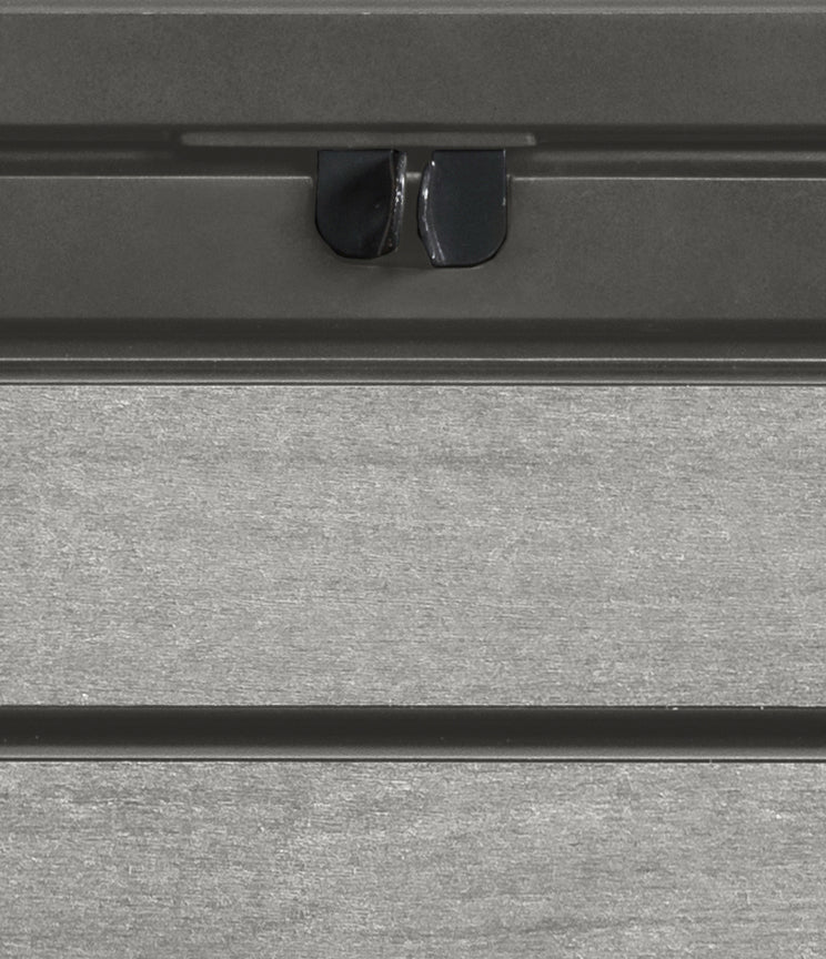 Keter Brushwood Garden Deck Storage Box 455 Litres - Grey