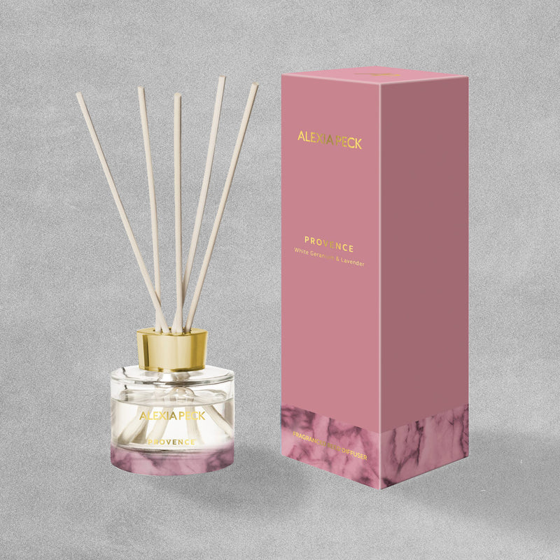Alexia Peck 'Provence' White Geranium & Lavender Diffuser
