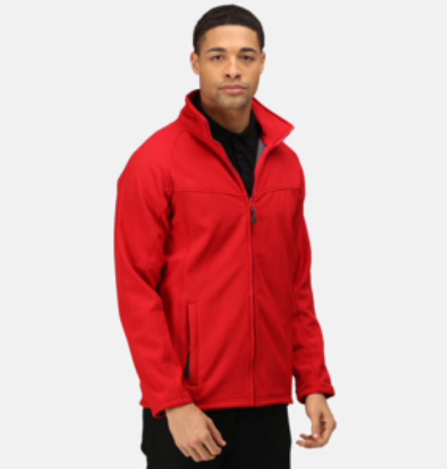 Regatta Team Softshell Jacket - Mens Medium red