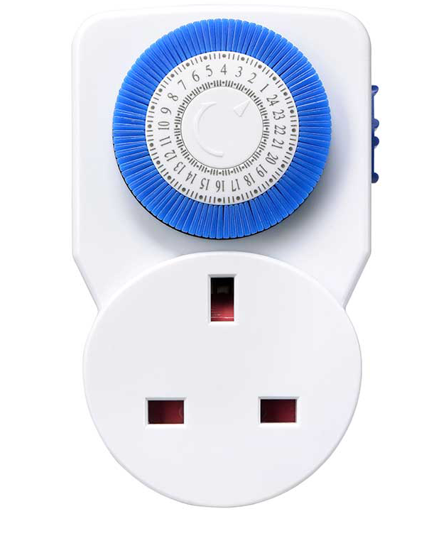 Masterplug 24 Hour Adjustable Socket Timer
