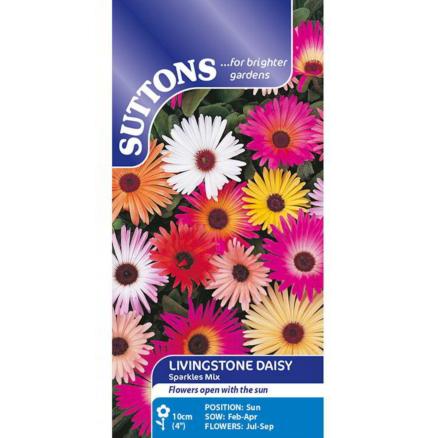 Suttons Flower Seeds - 7 varieties
