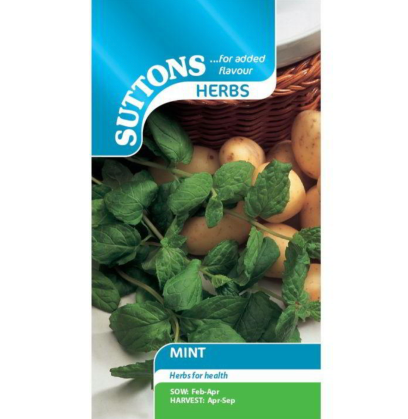 Suttons Herb Seeds - Coriander, Thyme & Mint