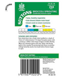 Suttons Broccoli Seeds - 3 Varieties