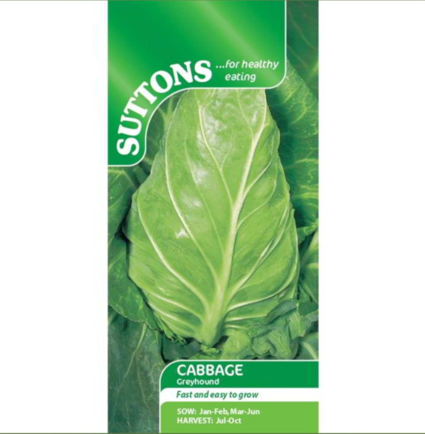 Suttons Cabbage Seeds - 2 Varieties