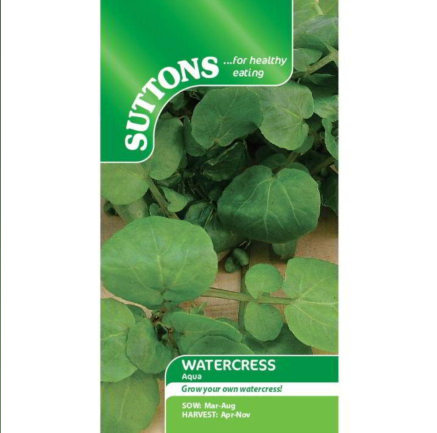 Suttons 'Salad Seeds' - Lettuce, Tomatoes, Cress, Peppers, Cucumber etc