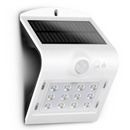 Luceco Solar Guardian 1.5W Wall Light with PIR Motion Sensor 400K Neutral White