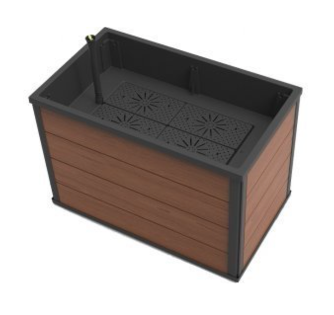 Keter Mobile Maple Urban Garden Bed - Brown