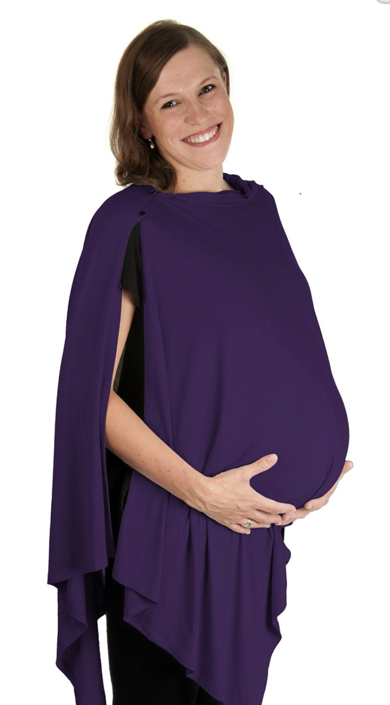 Boho Mama Breastfeeding Nursing Cover – Multi-Use Pregnancy Wrap in Luxury Bamboo