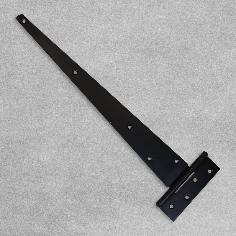 Gate Shed Door Tee Hinge 508mm / 20" - Black