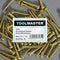 Toolmaster Roundhead Slotted Brass Wood Screw 6 x 1 1/2
