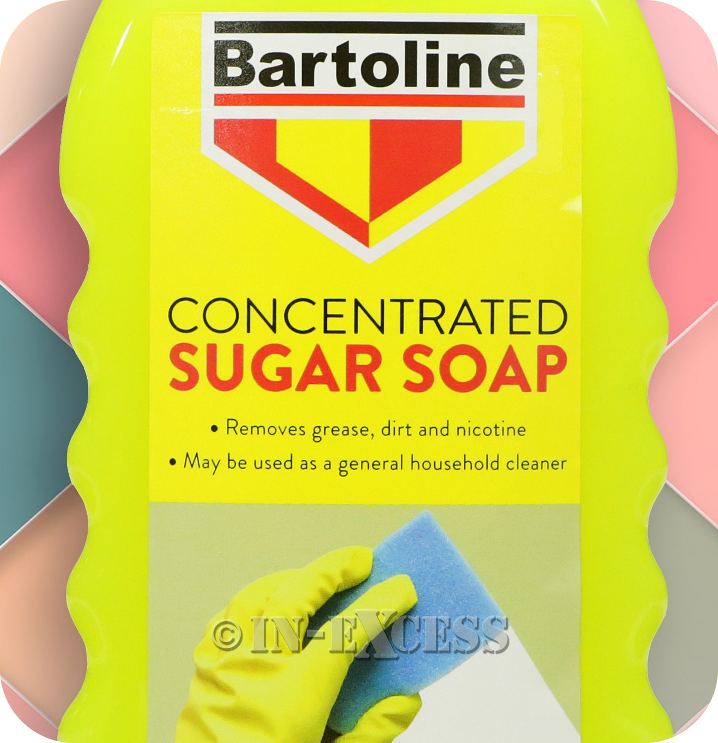 Bartoline Concentrated Sugar Soap Dirt Grime Remover - 500ml