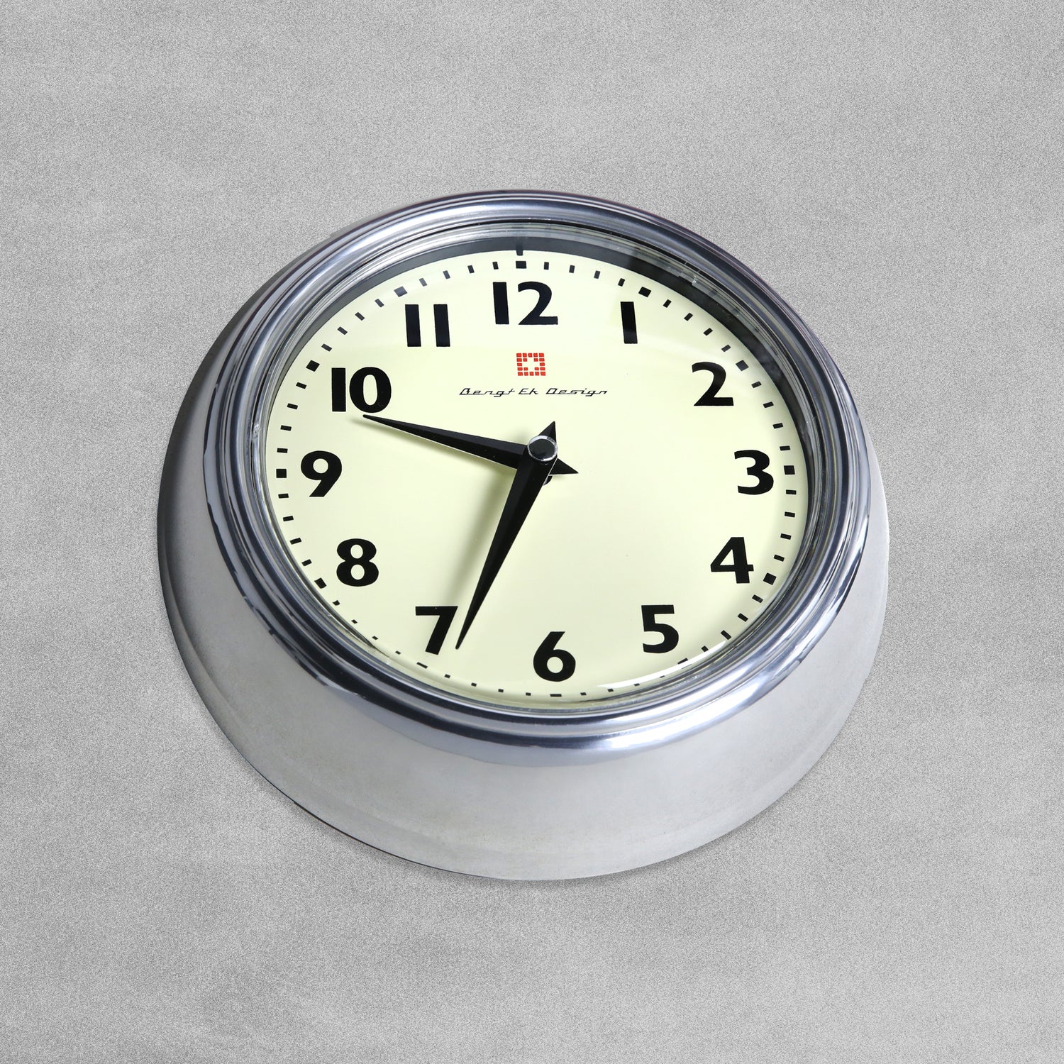 Bengt Ek wall clock, timer, aluminium
