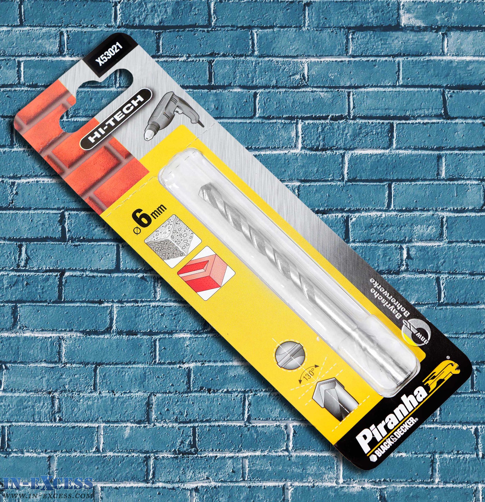 Black & Decker Piranha HiTech 6mm Masonry Drill Bit InExcess Direct