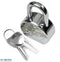 10x Bluekey Maximum Security Solid Steel Body Round Keyed Alike 55mm Padlocks MS-RS55L-KA
