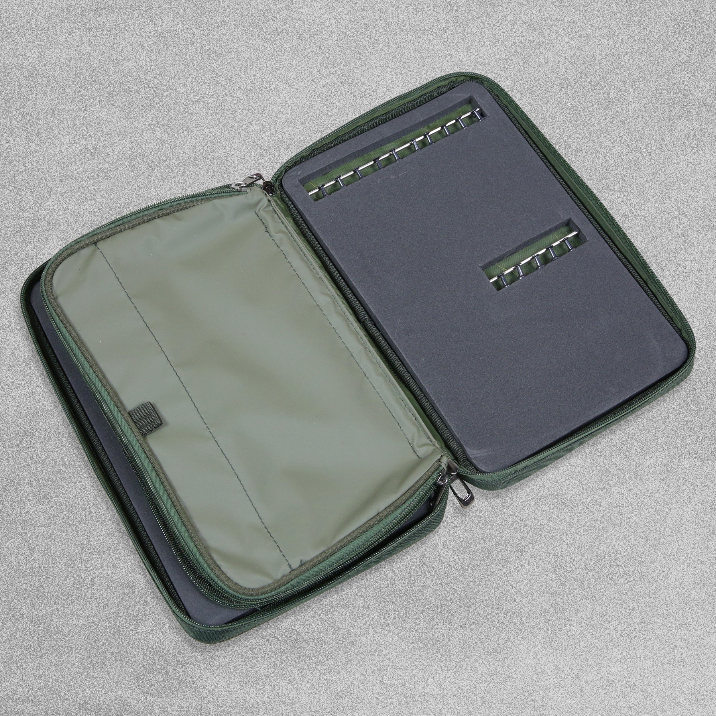 CarpZone Fishing Accessories Secure Rig and Bits Pouch