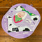 Skibz Original Bandana Baby Bib - Cow Print