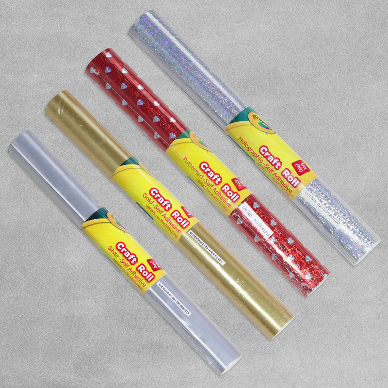 Crayola Self-Adhesive Craft Roll 1m