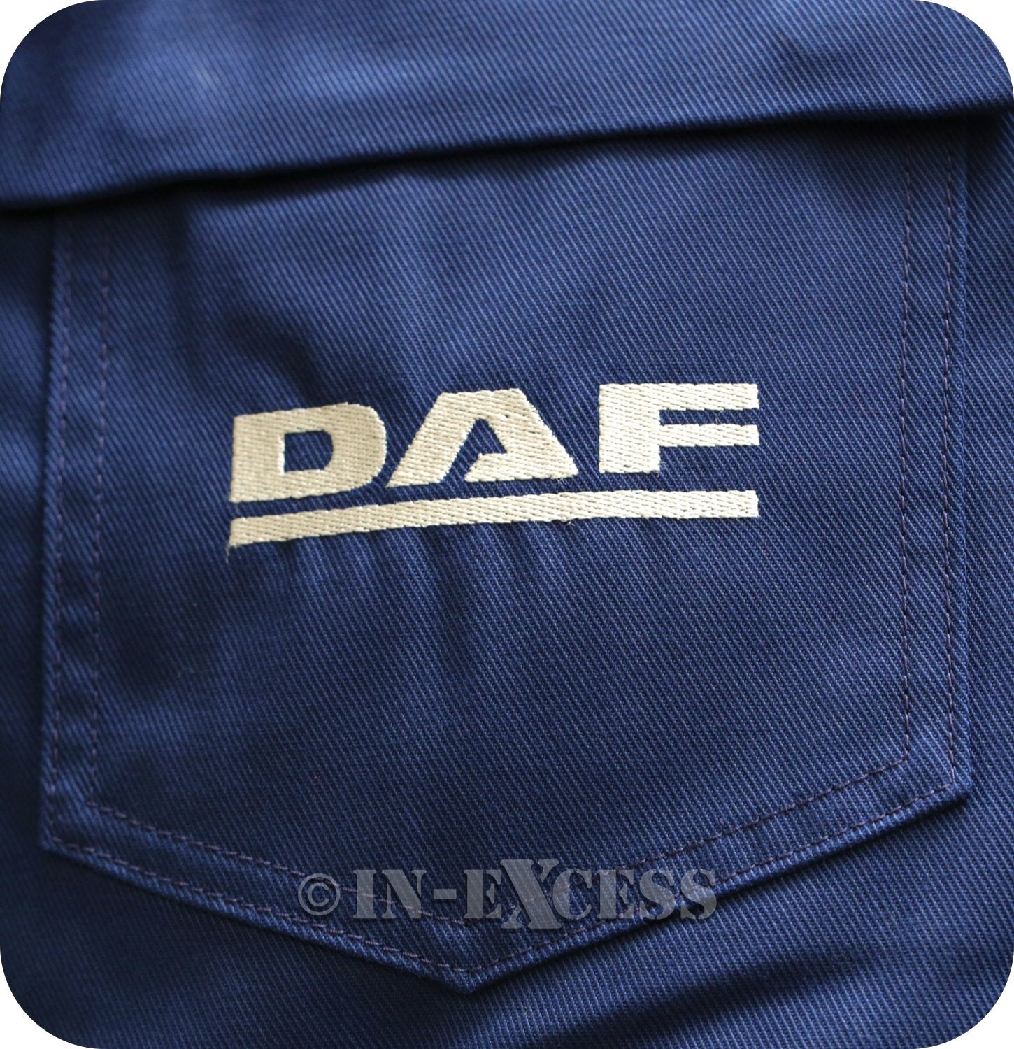 DAF Heavy Duty Mechanics Boiler Work Wear Overalls - Navy Blue