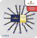 DMC Mouliné Special 25 Cotton Thread - Pack of 16 Skeins (161 Petrol Blue)