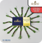 DMC Mouliné Special 25 Cotton Thread - Pack of 16 Skeins (3346 Hunter Green)