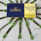 DMC Mouliné Special 25 Cotton Thread - Pack of 16 Skeins (3347 Yellow Green)