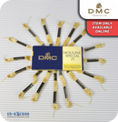 DMC Mouliné Special 25 Cotton Thread - Pack of 16 Skeins (676 Old Gold)