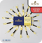 DMC Mouliné Special 25 Cotton Thread - Pack of 16 Skeins (745 Pale Yellow)