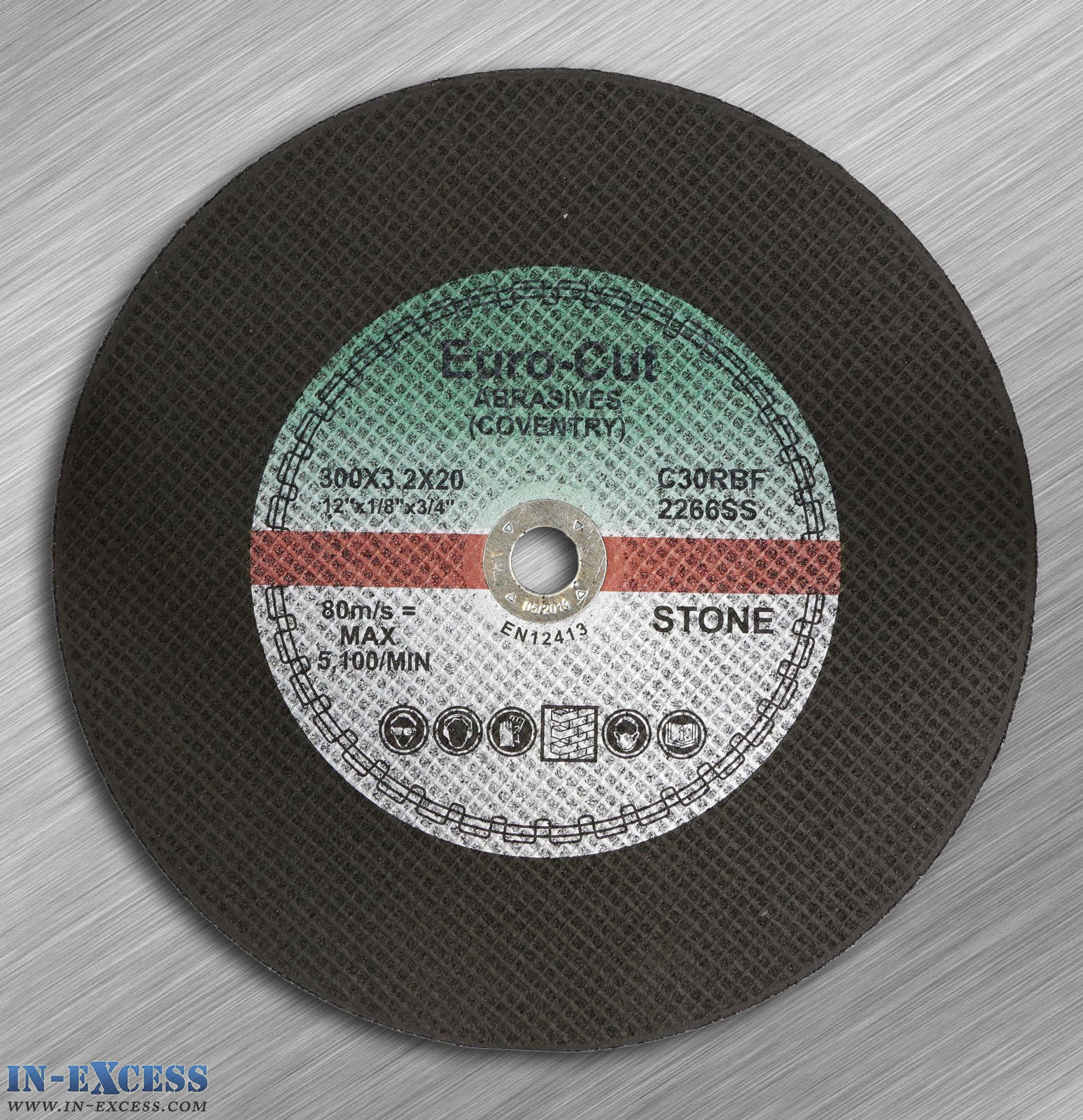 Euro-cut Stone Cutting Disc 300mm