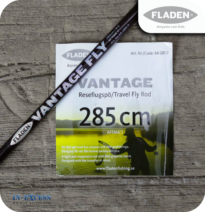 Fladen Vantage Travel Fly Rod - 2850 mm