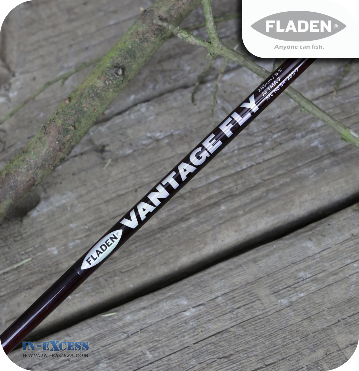 Fladen Vantage Travel Fly Rod - 2850 mm