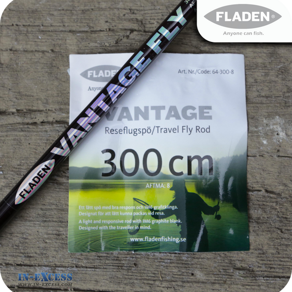 Fladen Vantage Travel Fly Rod - 3000mm