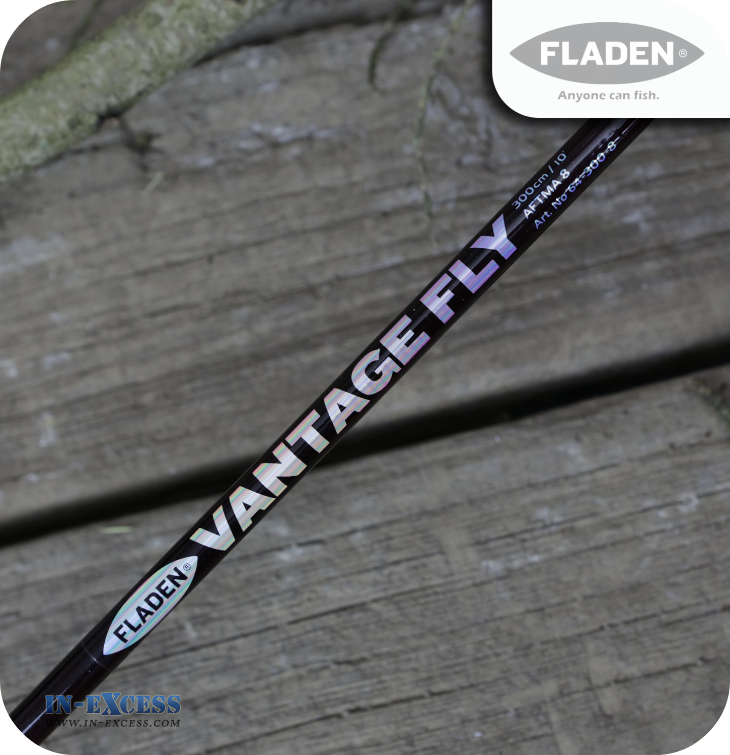 Fladen Vantage Travel Fly Rod - 3000mm