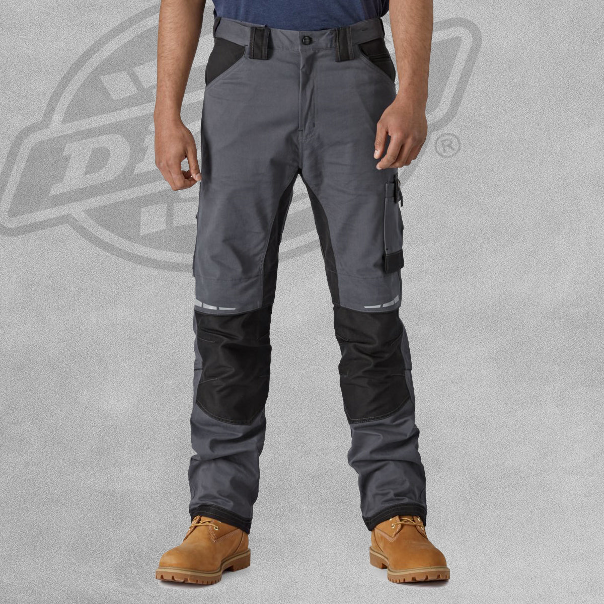 Dickies GDT Premium Trousers - Grey/Black