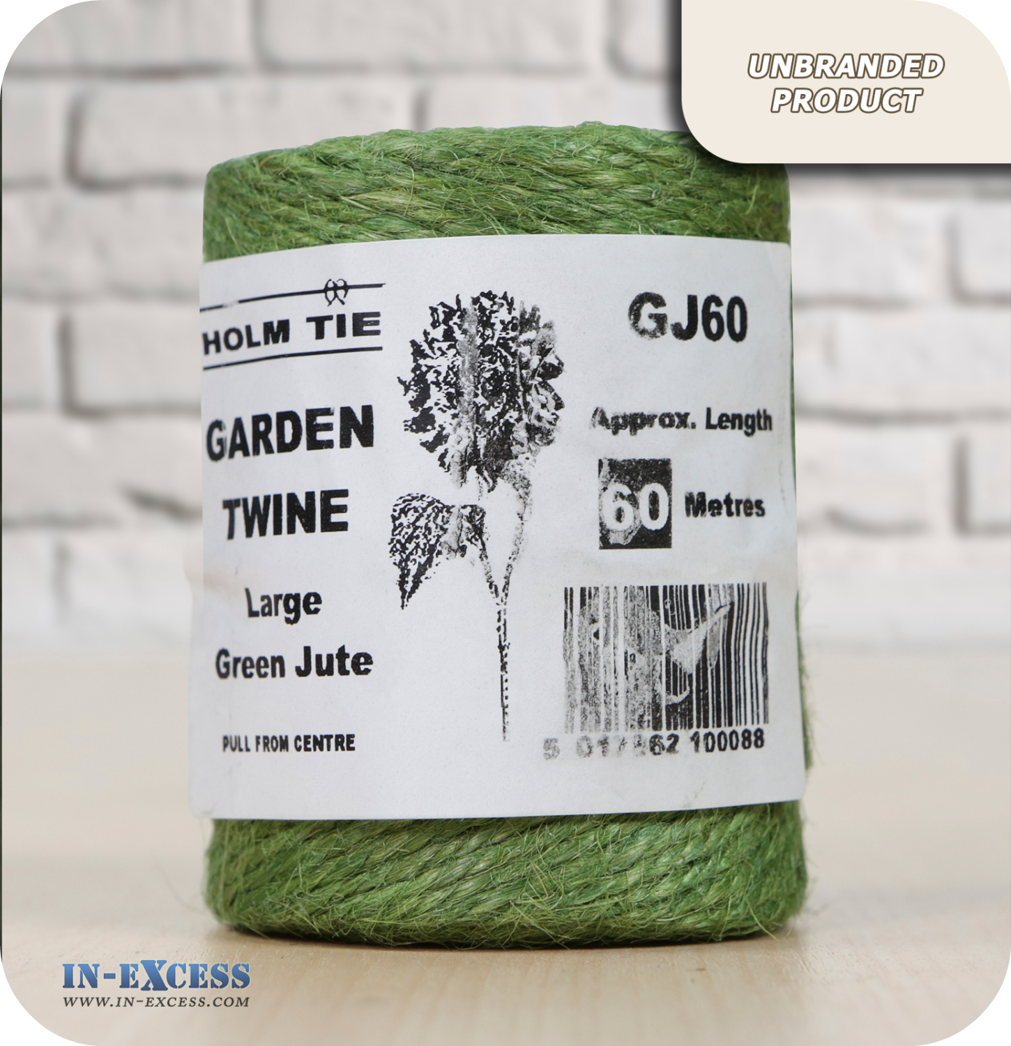 Holm Tie Green Garden Twine - 60 Metres