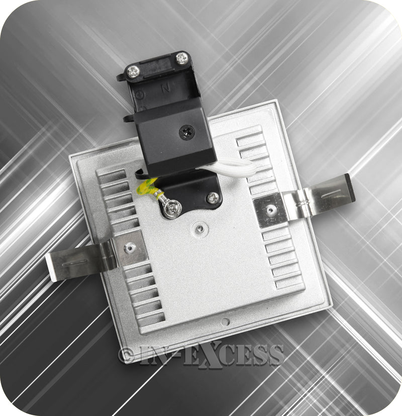 In-Excess Satin Square Recessed G9 Capsule Downlight - Grated