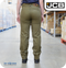 JCB Women's Workwear Trousers - Khaki Green (JA00024)